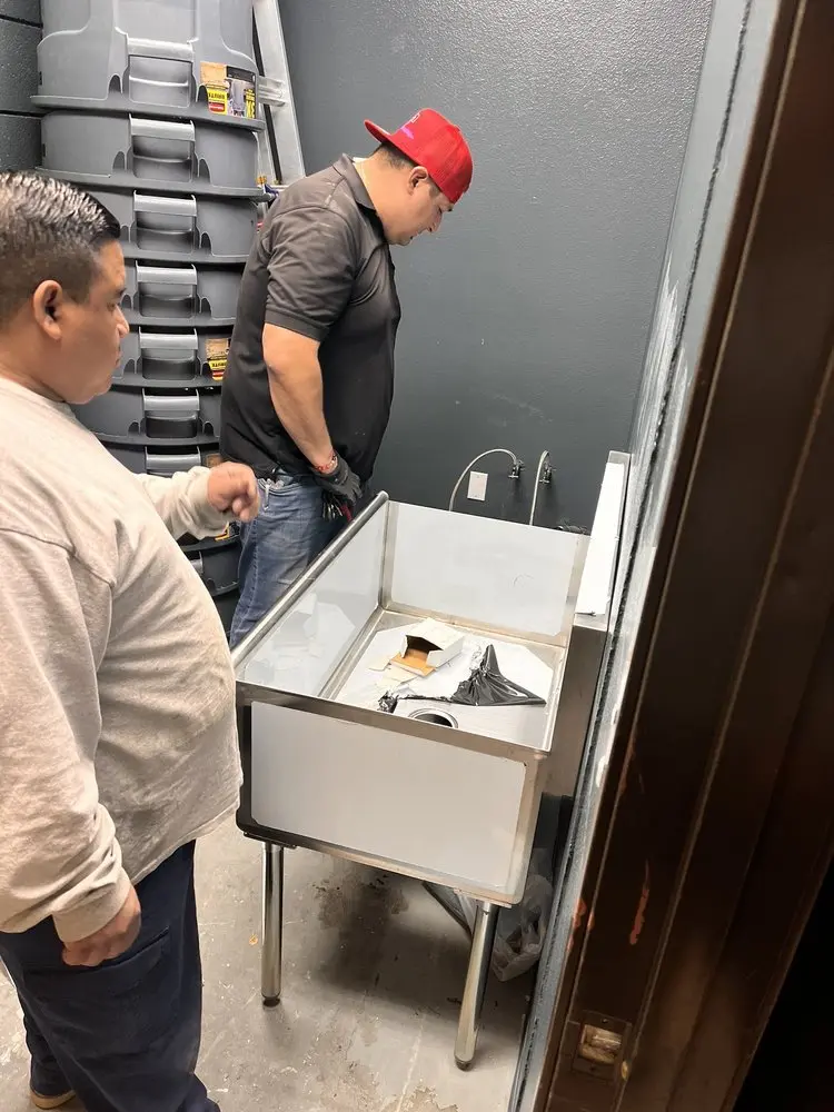 Commercial plumbing and sink installation in Grady Heights